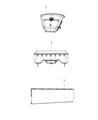 2017 Dodge Journey Air Bag Diagram - 68083483AH