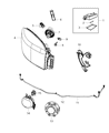 Ram Fog Light Diagram - 68104820AC