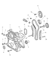 2003 Dodge Sprinter 3500 Cam Gear Diagram - 5080110AB