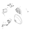 2004 Dodge Sprinter 3500 Air Bag Diagram - 5119529AA