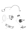 Jeep Commander Antenna Diagram - 5026234AA