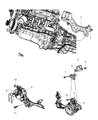 2011 Ram 1500 Engine Mount Diagram - 52122803AA