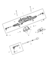 Chrysler 200 Rack And Pinion Diagram - 5154461AI
