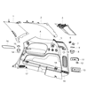 2014 Dodge Durango Cup Holder Diagram - 1VL47GT5AB