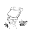 Jeep Compass Tail Light Diagram - 68517556AA