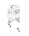 2007 Jeep Wrangler Seat Belt Diagram - 5KP121DVAB