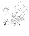 Dodge Viper Window Regulator Diagram - 4763283