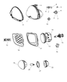 Jeep Fog Light Diagram - 4805856AA
