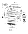 Jeep Headlight Cover Diagram - 5ZL73DX8AB