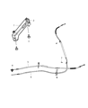 2013 Ram C/V Parking Brake Cable Diagram - 4779806AC