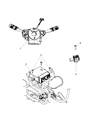 Dodge Journey Clock Spring Diagram - 68067552AD