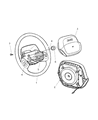 Jeep Cherokee Steering Wheel Diagram - 5DR10TAZ