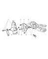 Dodge Ram Wagon Steering Gear Box Diagram - 52039231AE