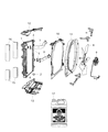 2010 Dodge Ram 2500 Radiator Hose Diagram - 55056954AA