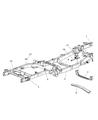 Dodge Ram 1500 Front Cross-Member Diagram - 52021334AC