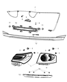 Chrysler 200 Back Up Light Diagram - 5182525AE