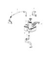 Ram Coolant Reservoir Diagram - 68370066AC