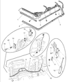 Chrysler Sebring Convertible Top Motor Diagram - 5010039AA