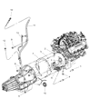 2006 Dodge Ram 1500 Dipstick Diagram - 53032840AA
