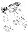 Jeep Intake Manifold Diagram - 5003546AA