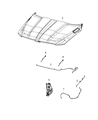 Ram Windshield Washer Nozzle Diagram - 68291571AB