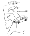 2010 Dodge Charger Antenna Cable Diagram - 5064428AA
