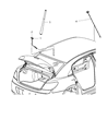 2010 Chrysler Sebring Antenna Diagram - 5064252AD