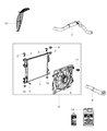 2015 Ram C/V Radiator Diagram - 4677755AE