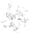 Ram C/V Engine Mount Diagram - 68091436AC