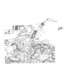 Dodge Caliber Shift Cable Diagram - 5273360AD