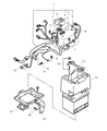 Chrysler Sebring Battery Terminal Diagram - MU800889