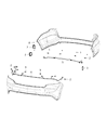Jeep Parking Assist Distance Sensor Diagram - 68411136AC