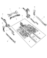 Dodge Dart Floor Pan Diagram - 68105059AA