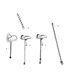 Dodge Dart Antenna Diagram - 5091972AB