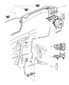 2008 Jeep Grand Cherokee Brake Line Diagram - 5290656AA