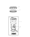 Dodge Durango Fuel Level Sensor Diagram - 5010363AA