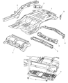Jeep Floor Pan Diagram - 55396322AJ
