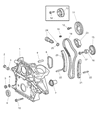 Dodge Timing Chain Diagram - 5080209AA