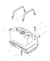 Jeep Fuel Tank Skid Plate Diagram - 52100219AB