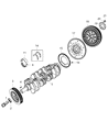 Ram Flywheel Diagram - 52108837AB