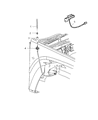 Jeep Commander Antenna Diagram - 56038790AD