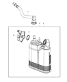 Dodge Durango Vapor Canister Diagram - 68377768AC