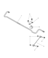 Chrysler Sway Bar Kit Diagram - 4782871AB