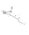 2000 Jeep Wrangler Transmission Oil Cooler Hose Diagram - 52079901AA