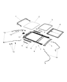 Dodge Dart Sunroof Diagram - 68170197AA