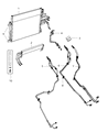 Ram Power Steering Cooler Diagram - 55056800AE