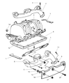 Jeep Exhaust Clamp Diagram - 53010091