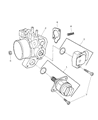 Chrysler Throttle Body Gasket Diagram - 4861064