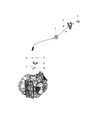 Chrysler Pacifica Shift Cable Diagram - 68252729AI