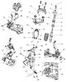 Chrysler Sebring Control Arm Diagram - 4764408AB